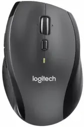 Logitech M705 Marathon wireless mouse, 7 buttons, black