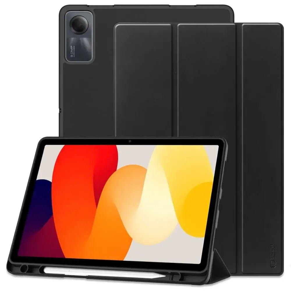 Tahvelarvuti ümbris Redmi Pad SE, Tech-Protect SC Pen, must