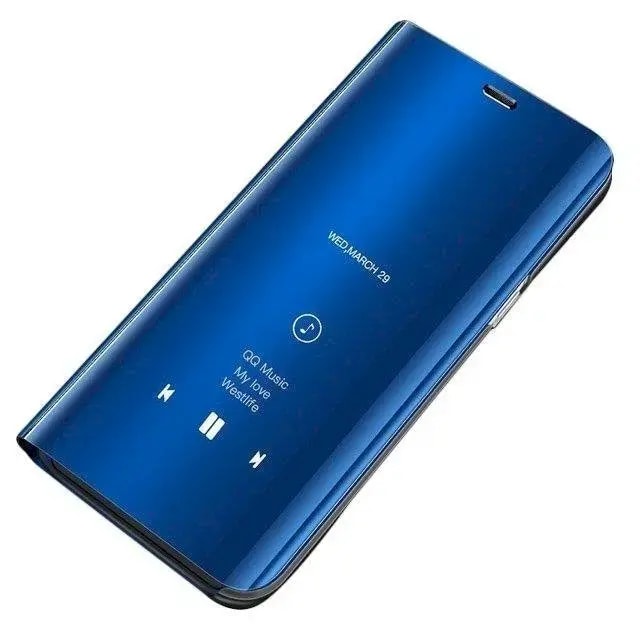 Fusion Clear View clear case for Huawei Y6s / Honor 8A / Y6 Prime 2019, blue