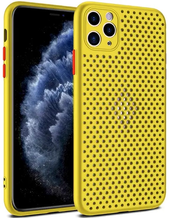 Fusion Breathe case for iPhone 12 Mini, yellow