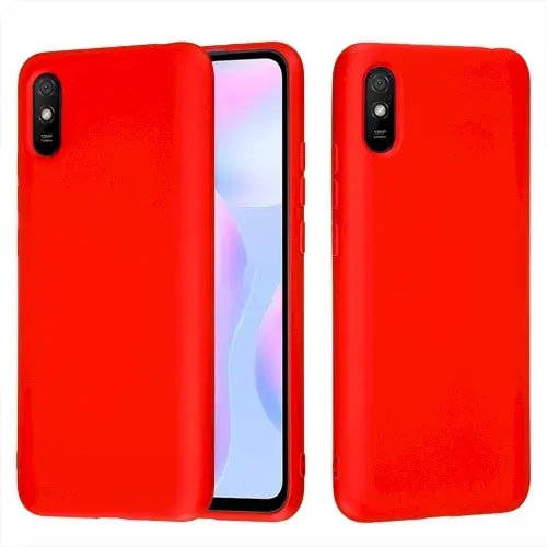 Fusion Elegance Fibre Protect Silicone case for Xiaomi Mi 8 Lite, red