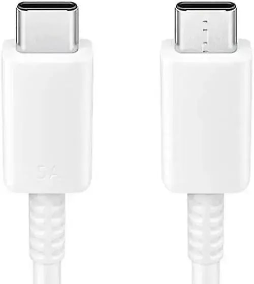 Kaabel USB-C – USB-C Samsung EP-DA905BWE, 1 m, valge