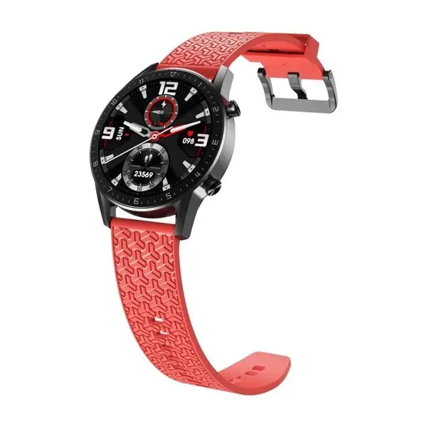 Силиконовый ремешок для Samsung Galaxy Watch 46 мм Fusion Y, красный