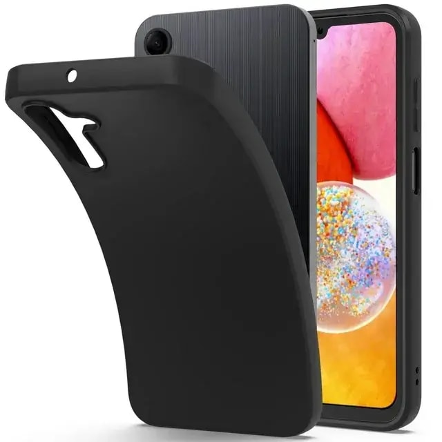 Чехол для Samsung Galaxy A15 5G Fusion Elegance Fibre Protect, чёрный