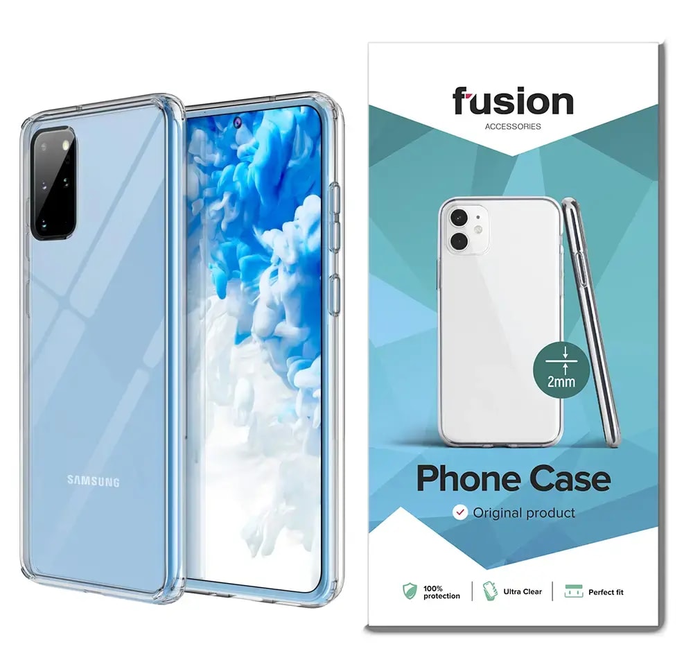Fusion Ultra Clear Series 2mm Silicone clear case for Samsung Galaxy S20+ / S20+ 5G