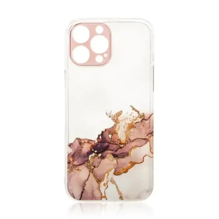 Fusion Marble case for Samsung Galaxy A13 5G, brown