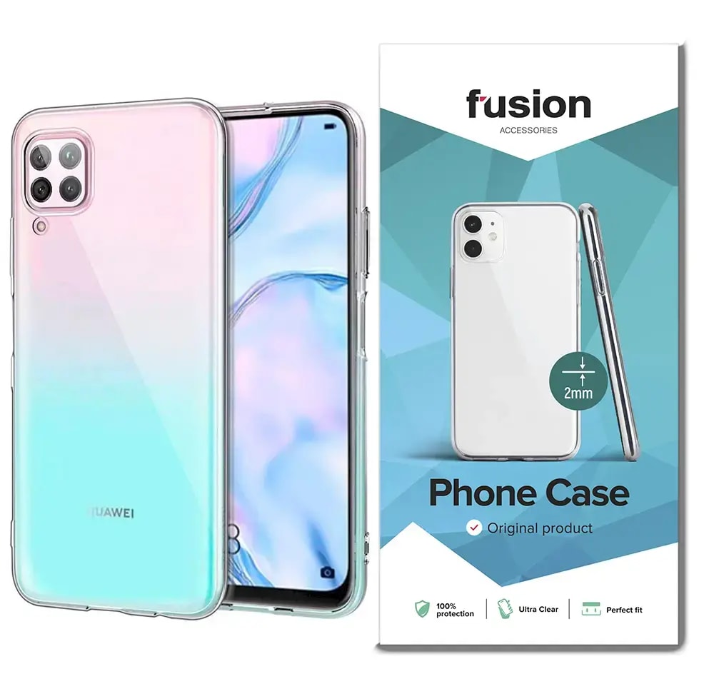 Прозрачный чехол для Huawei P40 Lite Fusion Ultra Clear Series 2 мм