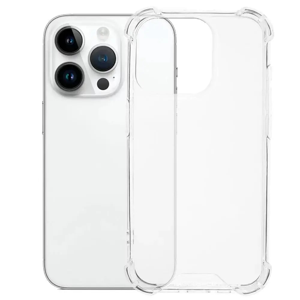 Läbipaistev ümbris iPhone 15 Pro, Fusion Anti Shock 1.5mm