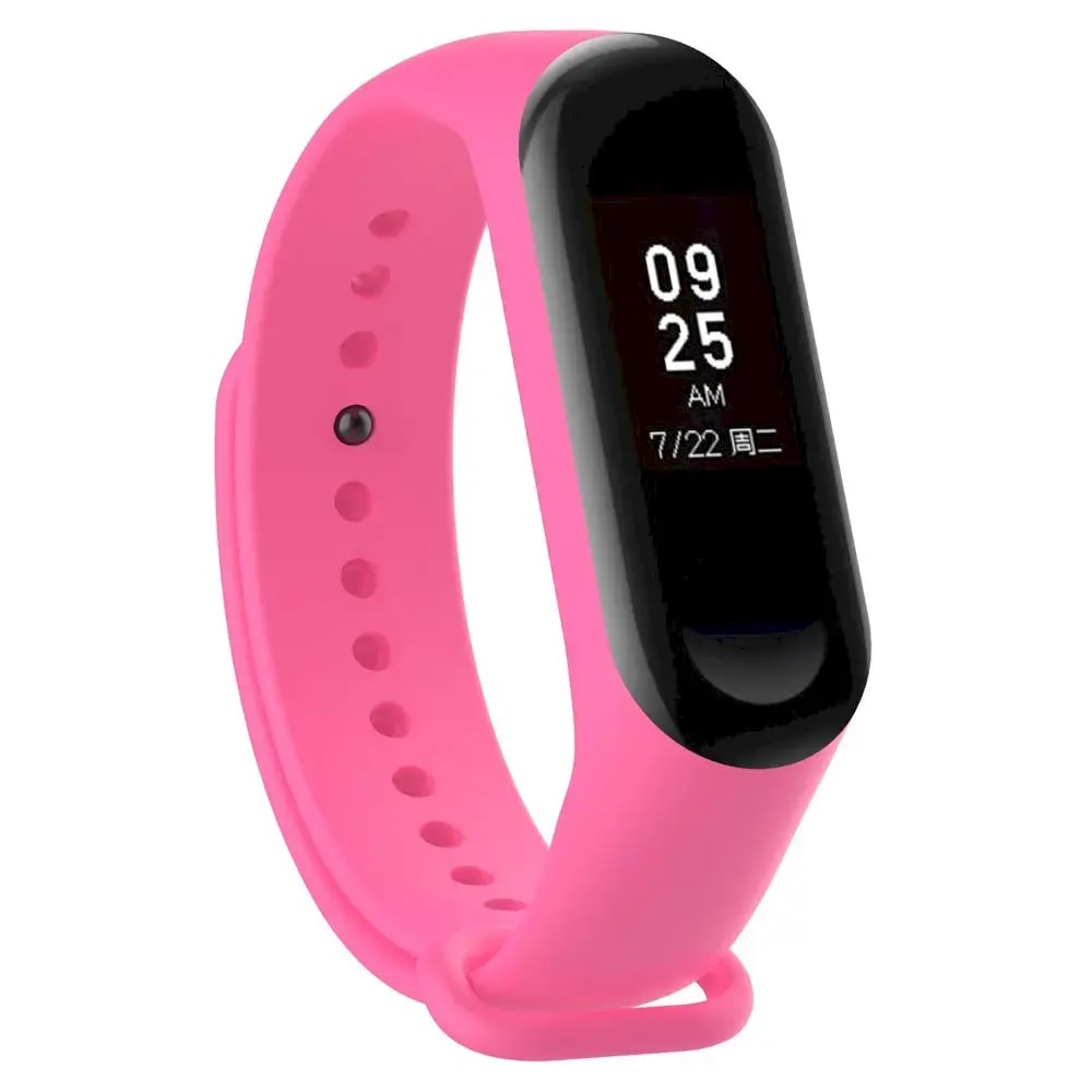 Kellarihm Xiaomi Mi Band 3/4, Fusion Wave, silikoon, roosa