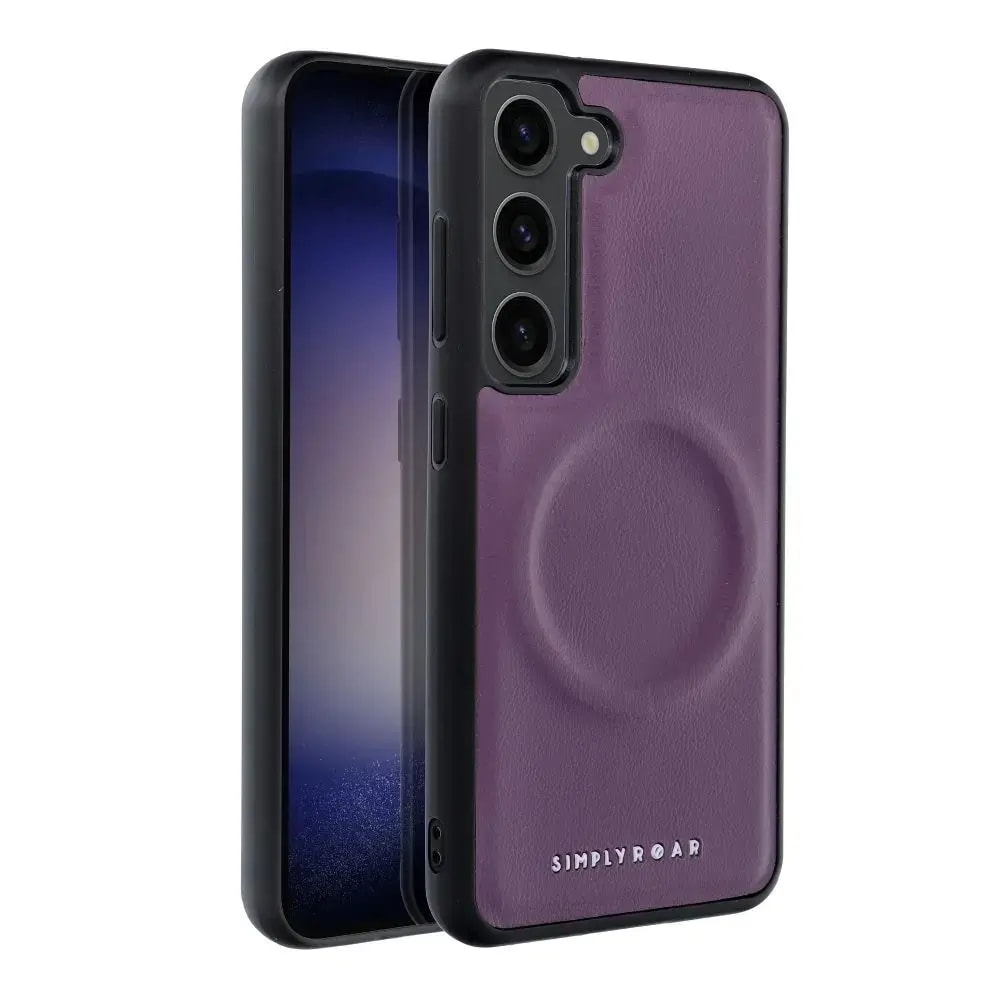 Roar Mag Morning case with MagSafe for Samsung Galaxy A34, purple