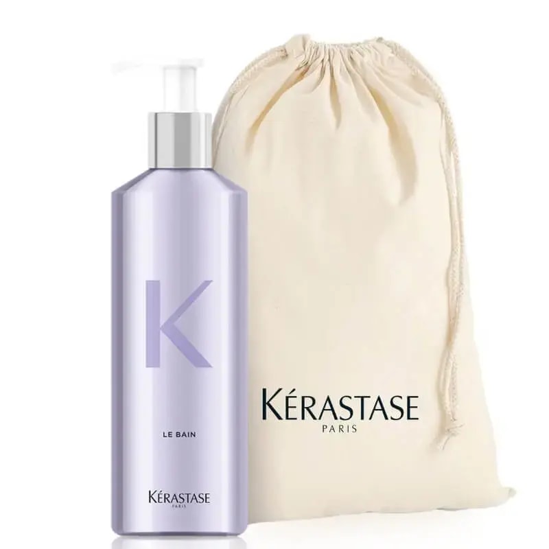 Kérastase Blond Absolu Bain Lumière refillable aluminium bottle, 500 ml, empty