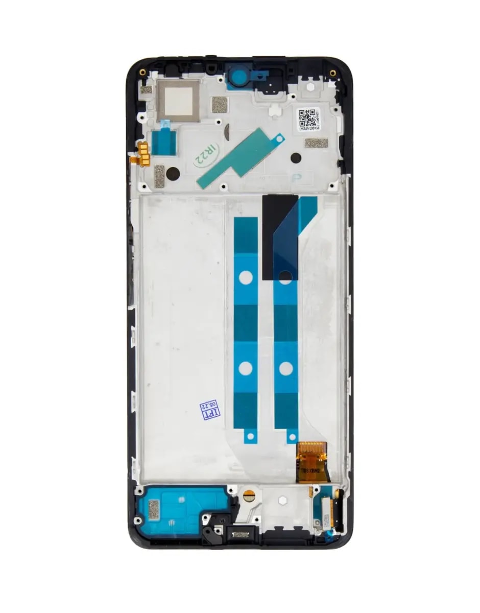 Дисплейный модуль с передней панелью Xiaomi Redmi Note 11 Pro, AMOLED, чёрный