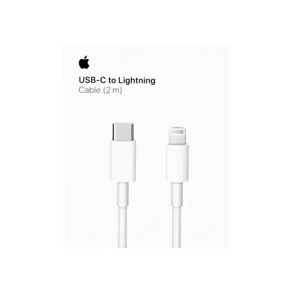 Кабель USB-C – Lightning Apple MQGH2ZM/A, 2 м, белый
