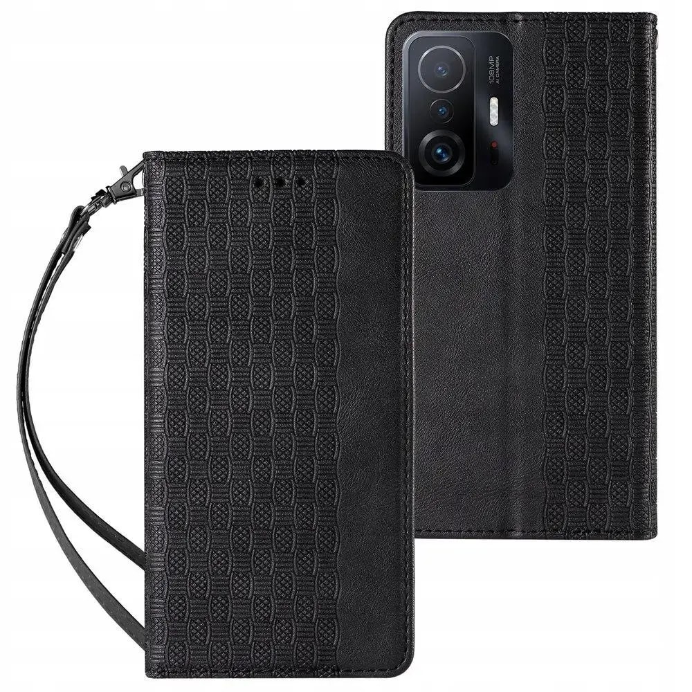 Чехол для Samsung Galaxy A23 5G Fusion Magnet Strap, чёрный