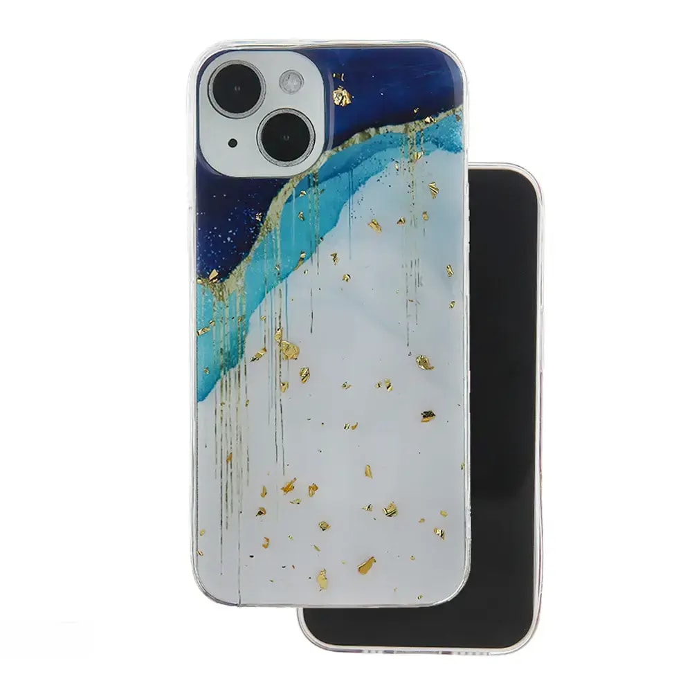 Fusion Gold Glam Silicone case for Samsung Galaxy A25, multicolour, Iceberg