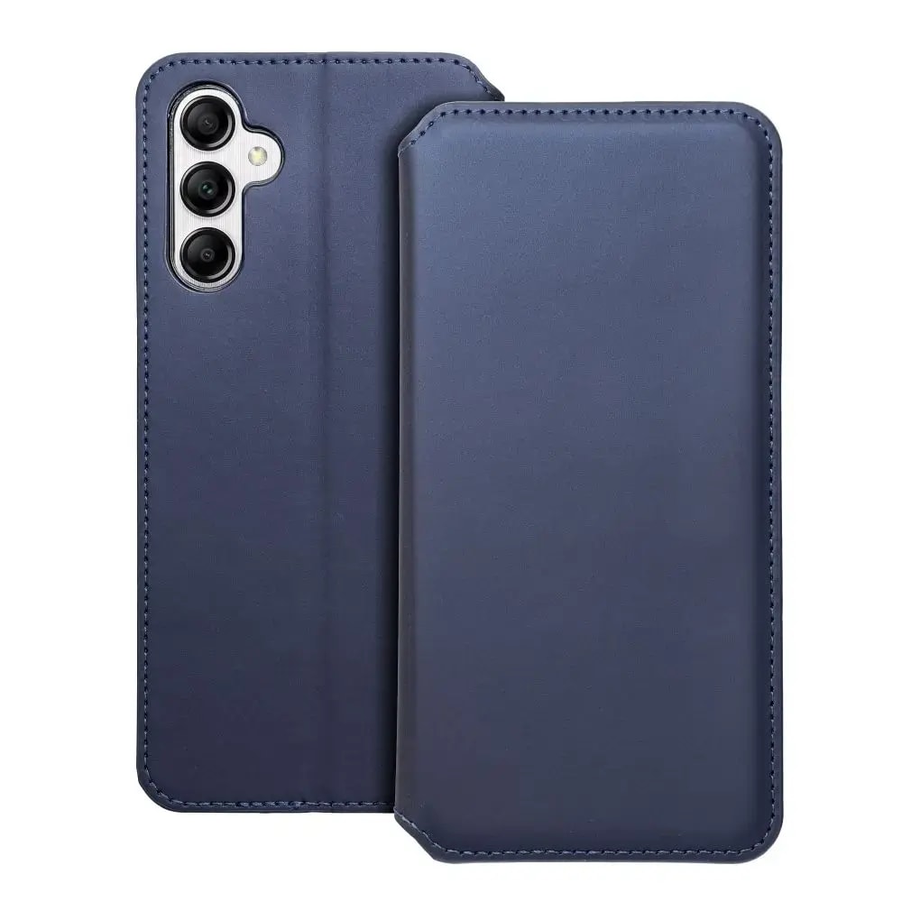 Fusion Dual Pocket folio case for Samsung Galaxy A14 4G / 5G, blue