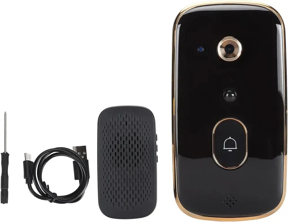 GoodBuy X10 smart doorbell, camera and night vision, 3600 mAh