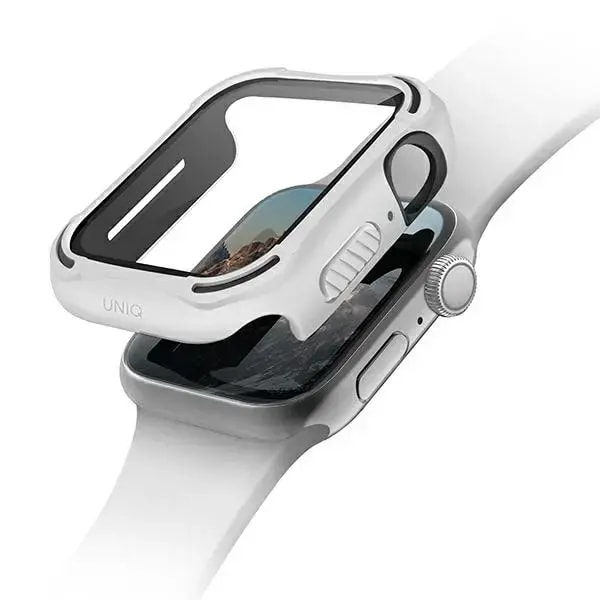 UNIQ Torres case with built-in glass for Apple Watch Series 4/5/6/SE 40 mm, white