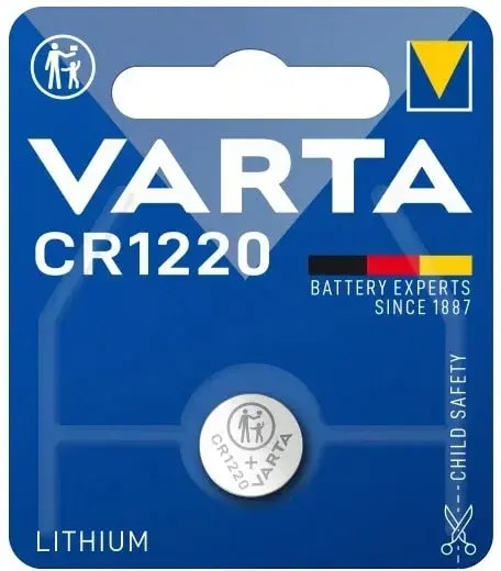 Батарейка-таблетка Varta CR1220, 1 шт.