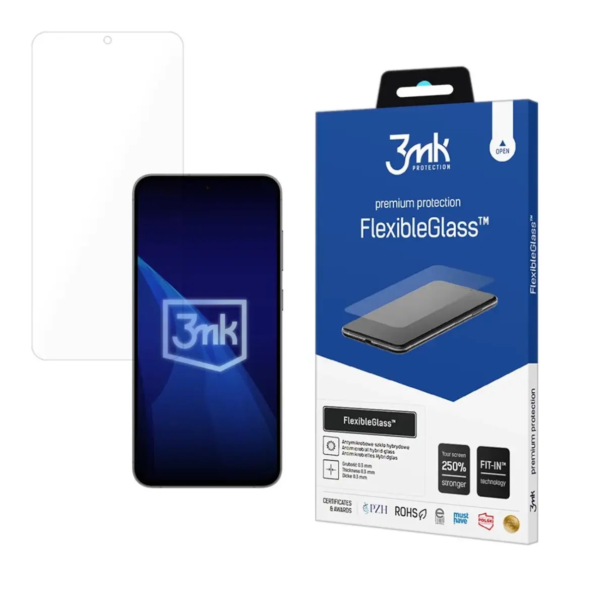 Kaitsekile Samsung Galaxy S25 FE, 3mk FlexibleGlass