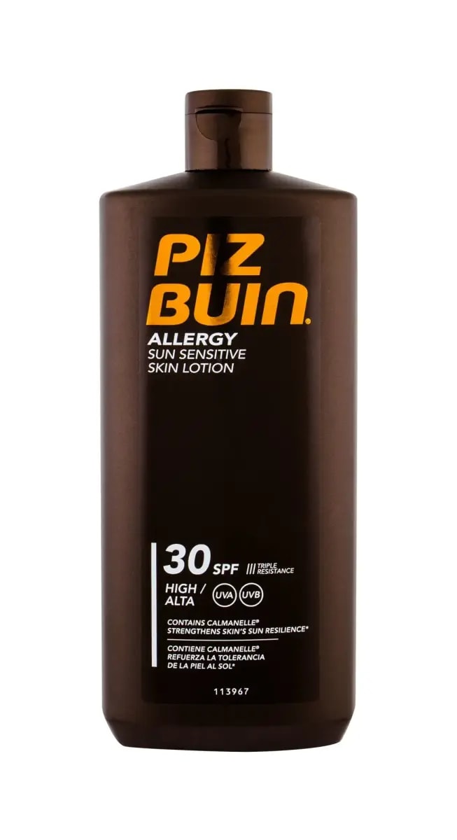 Piz Buin sun lotion for sensitive skin, 400 ml