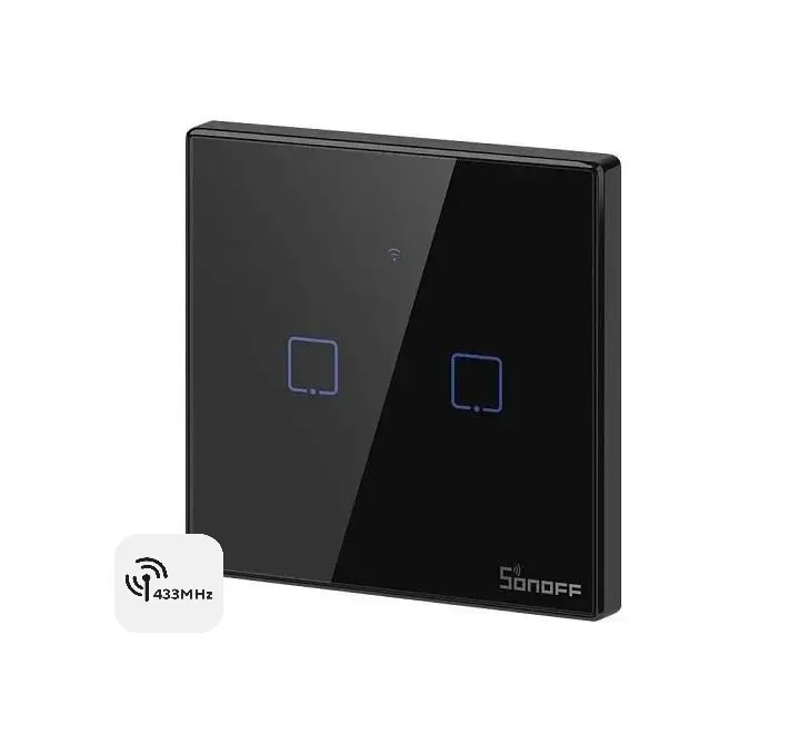 Nutikas seinalüliti Sonoff TX T3EU2C, WiFi ja RF