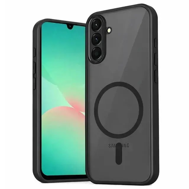 Fusion Matte case with MagSafe for Samsung Galaxy A57, black