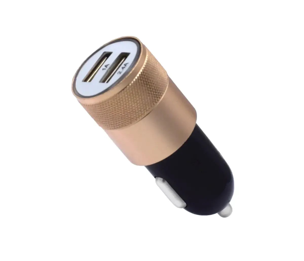 Автомобильное зарядное устройство Goodbuy M-06, 12 Вт, USB-A, золотистое