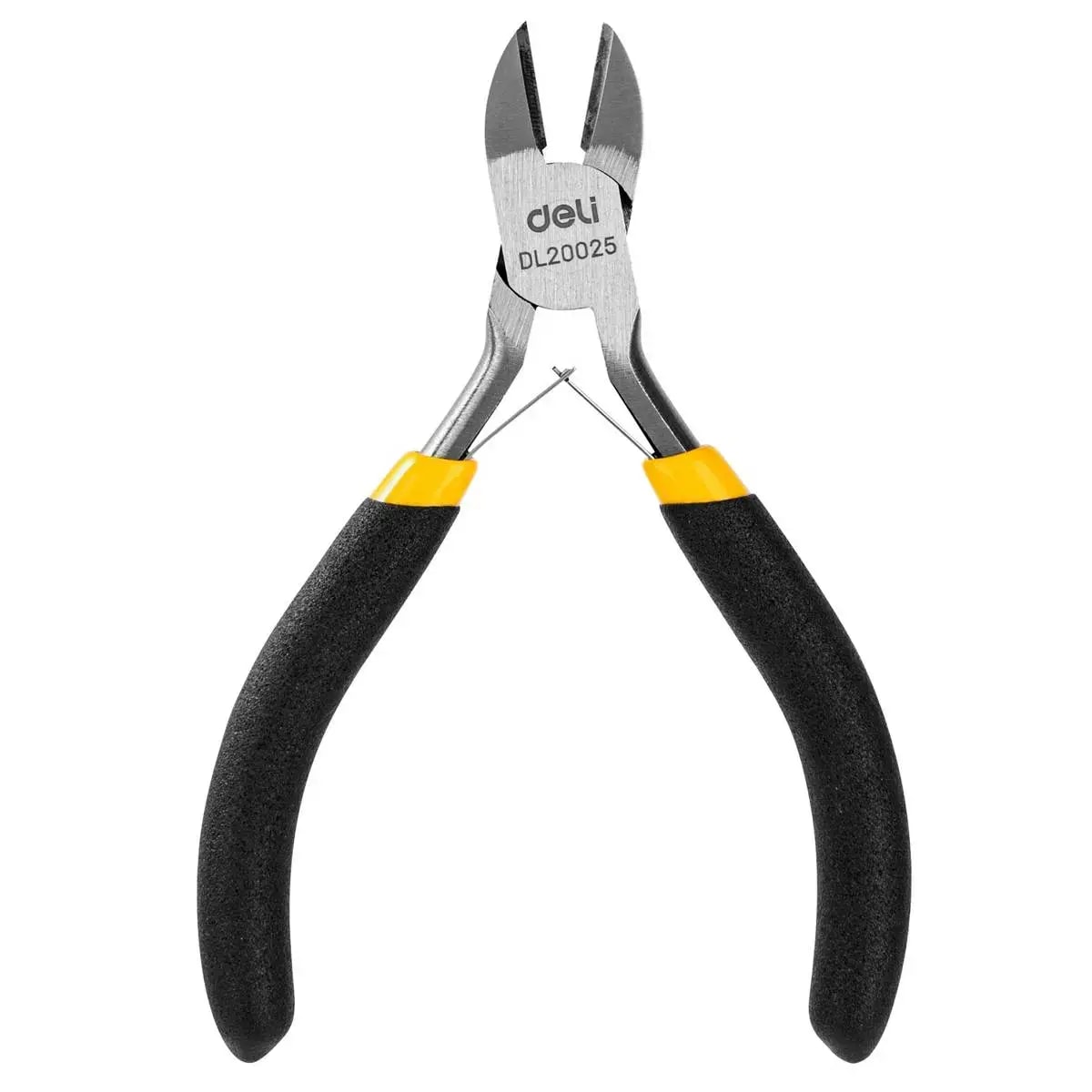 Minitangid Deli Tools EDL20025, 5″, kollased