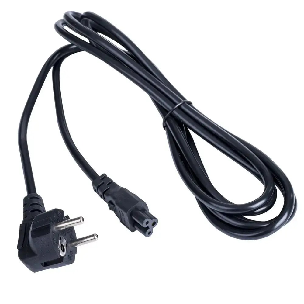 Sülearvuti toitekaabel Akyga AK-NB-10A, CEE 7/7 – IEC C5, 3 m