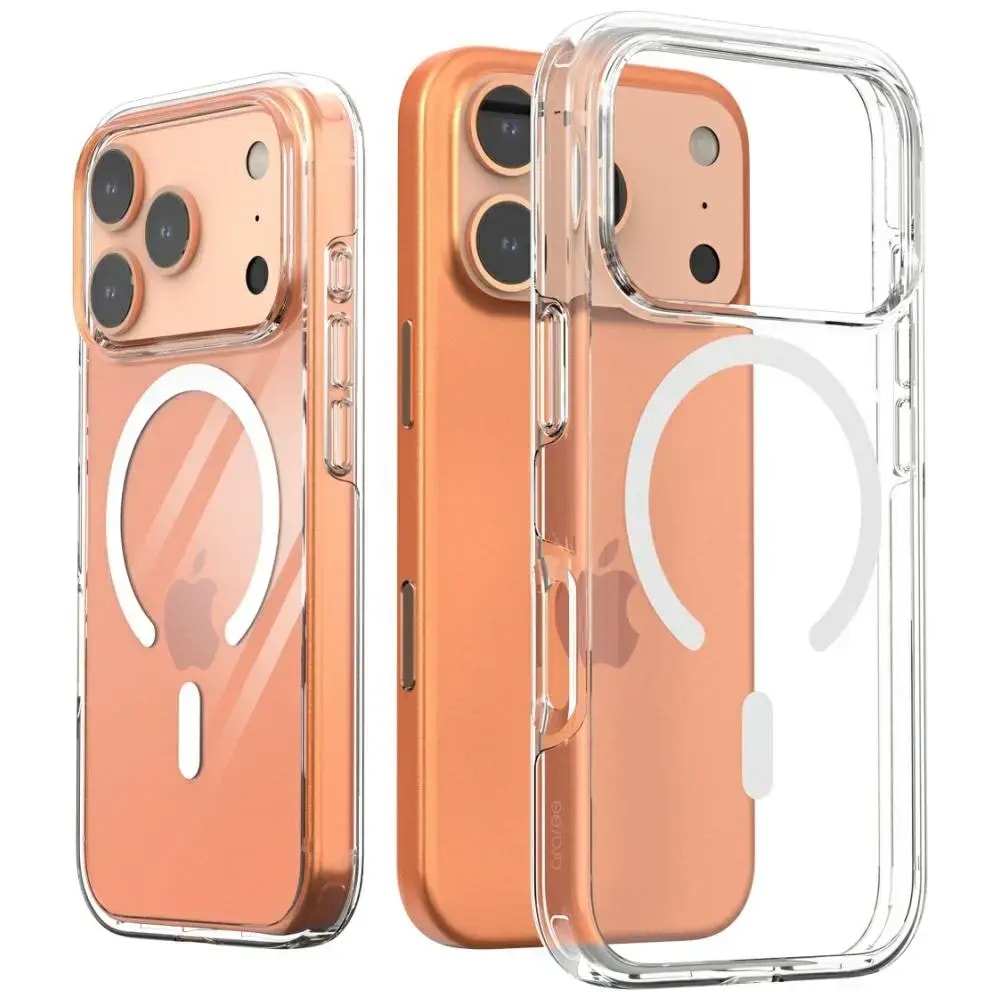 Läbipaistev ümbris iPhone 17 Pro, Araree Duple M, MagSafe