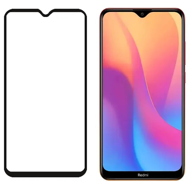 Защитное стекло для Xiaomi Redmi 9A / 9C Fusion Full Glue 5D Full Coveraged
