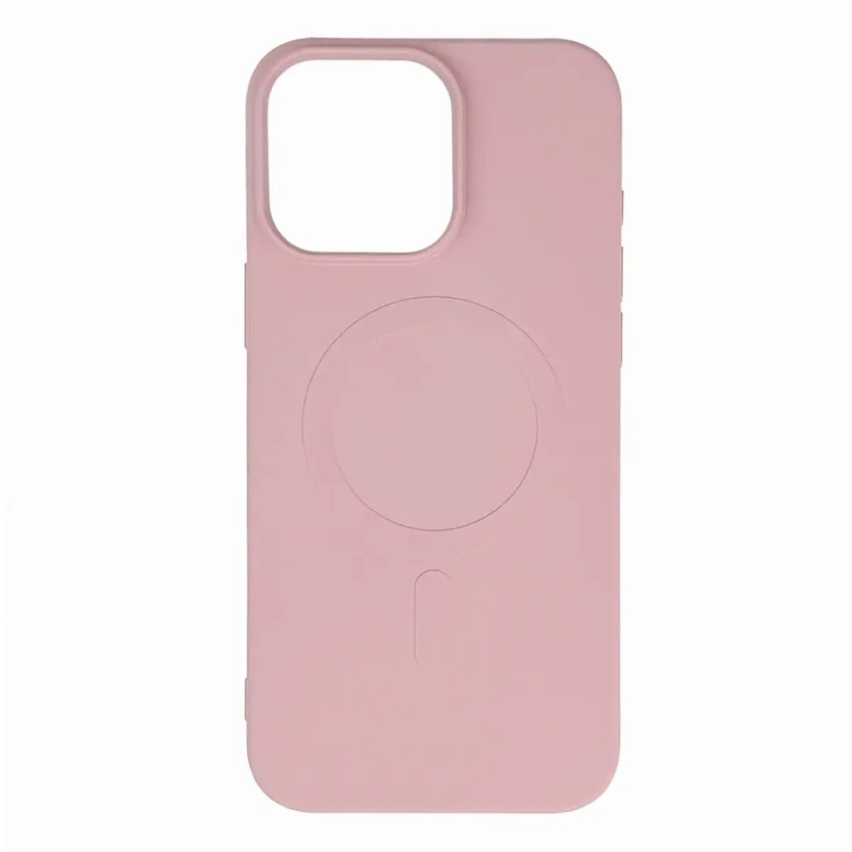 Liquid Silicone case with MagSafe for iPhone 16 Pro, pink