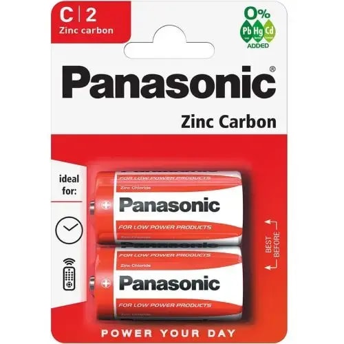 Patareid Panasonic R14 (C), tsink, 2 tk