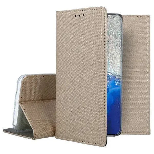 Kaanega ümbris Redmi A3 4G, Fusion Magnet, kuldne