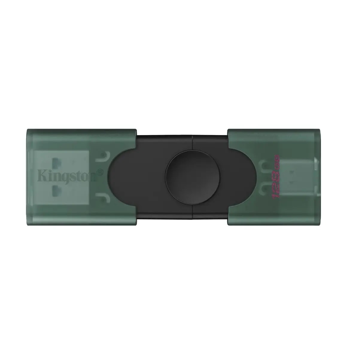 Kingston DataTraveler Duo G2 USB flash drive, 128 GB, USB-A + USB-C
