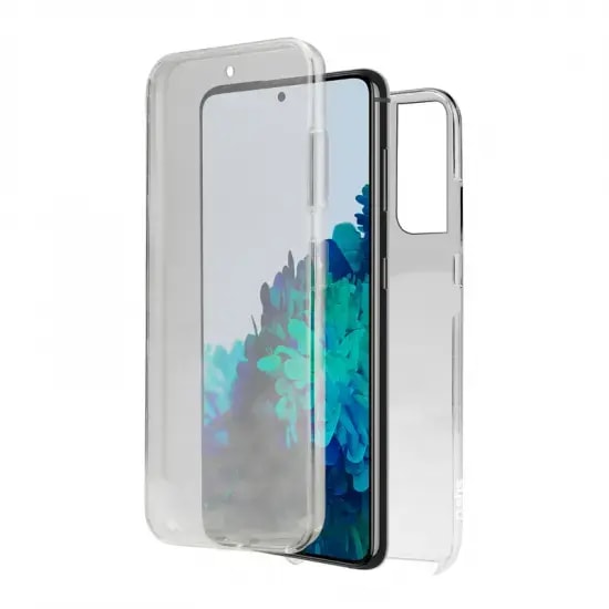 Läbipaistev ümbris Samsung Galaxy S21, Fusion 360 Defense Protect