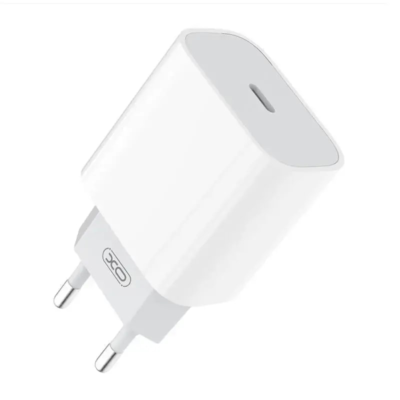 XO L77 wall charger, 20 W, USB-C, white
