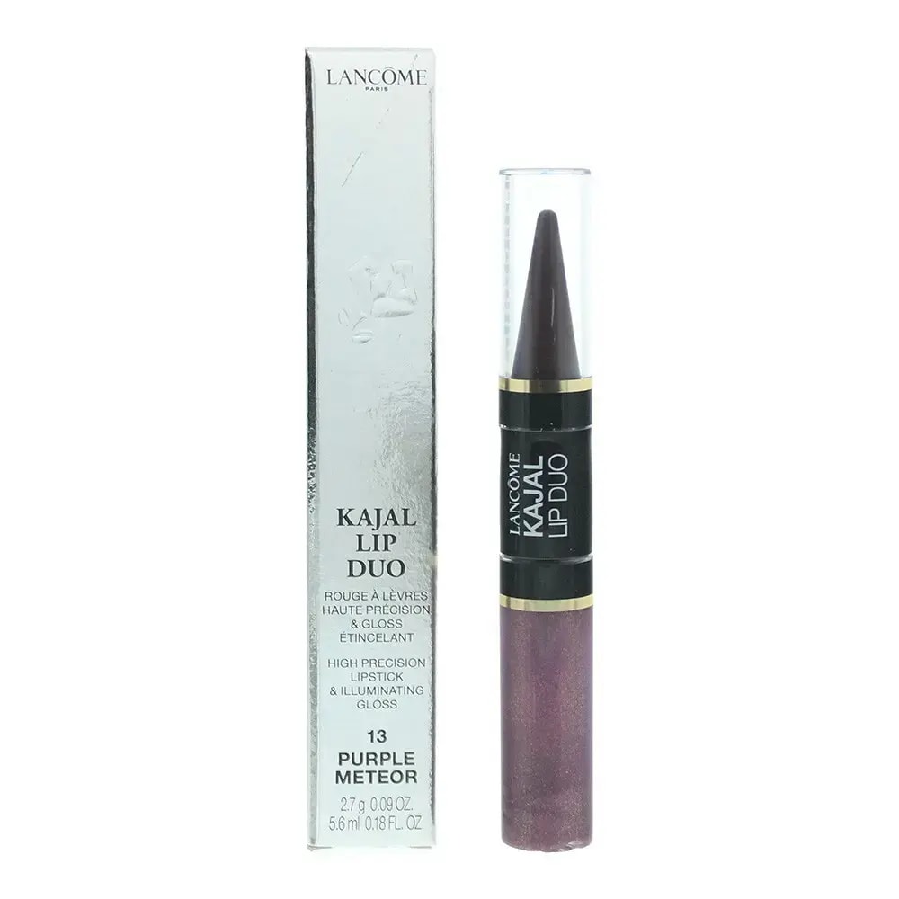 Lancôme Kajal Lip Duo liquid lipstick, 13 Purple Meteor, 2.7 g