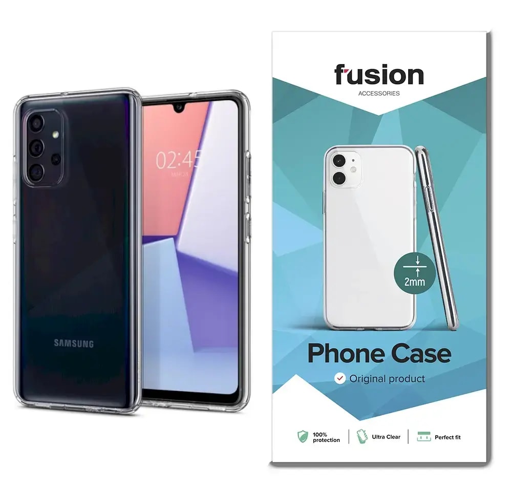 Прозрачный чехол для Samsung Galaxy A72 4G / 5G Fusion Ultra Clear 2 мм