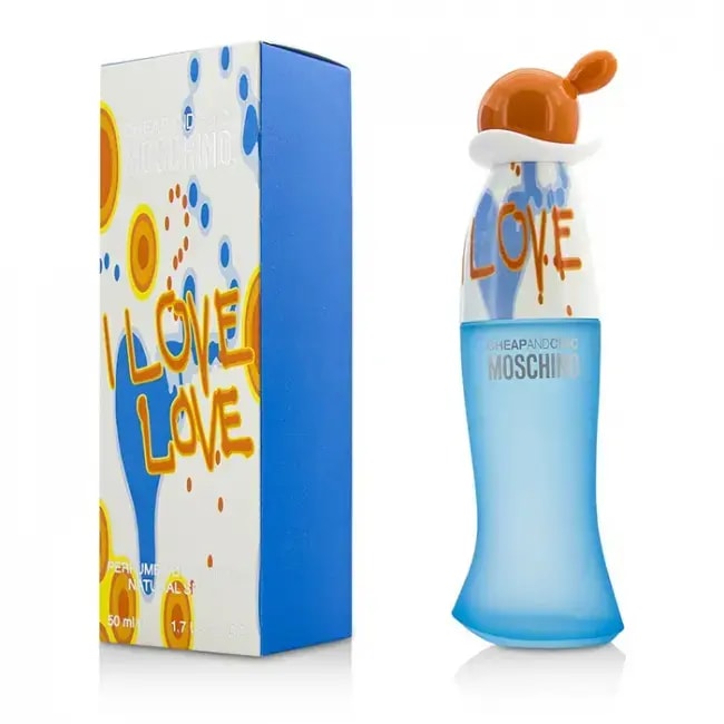 Moschino Cheap & Chic I Love Love deodorant, glass bottle, 50 ml