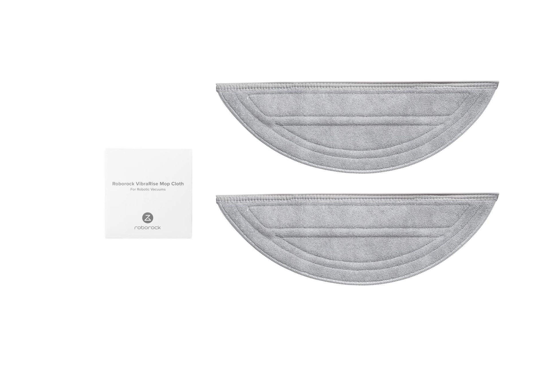 Roborock Saros 10 VibraRise Mop Cloth Grey 2-Pack Deal