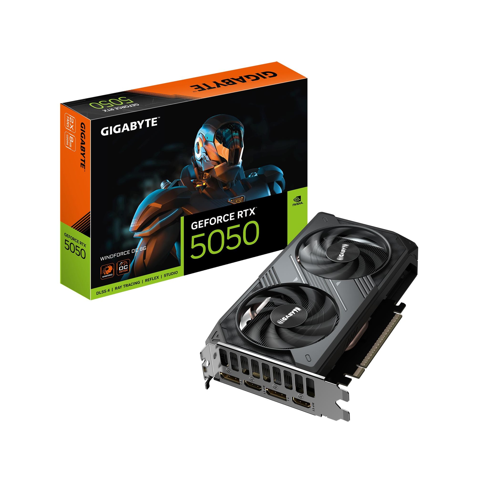 GIGABYTE RTX 5050 8GB – soodne gaafikakaart