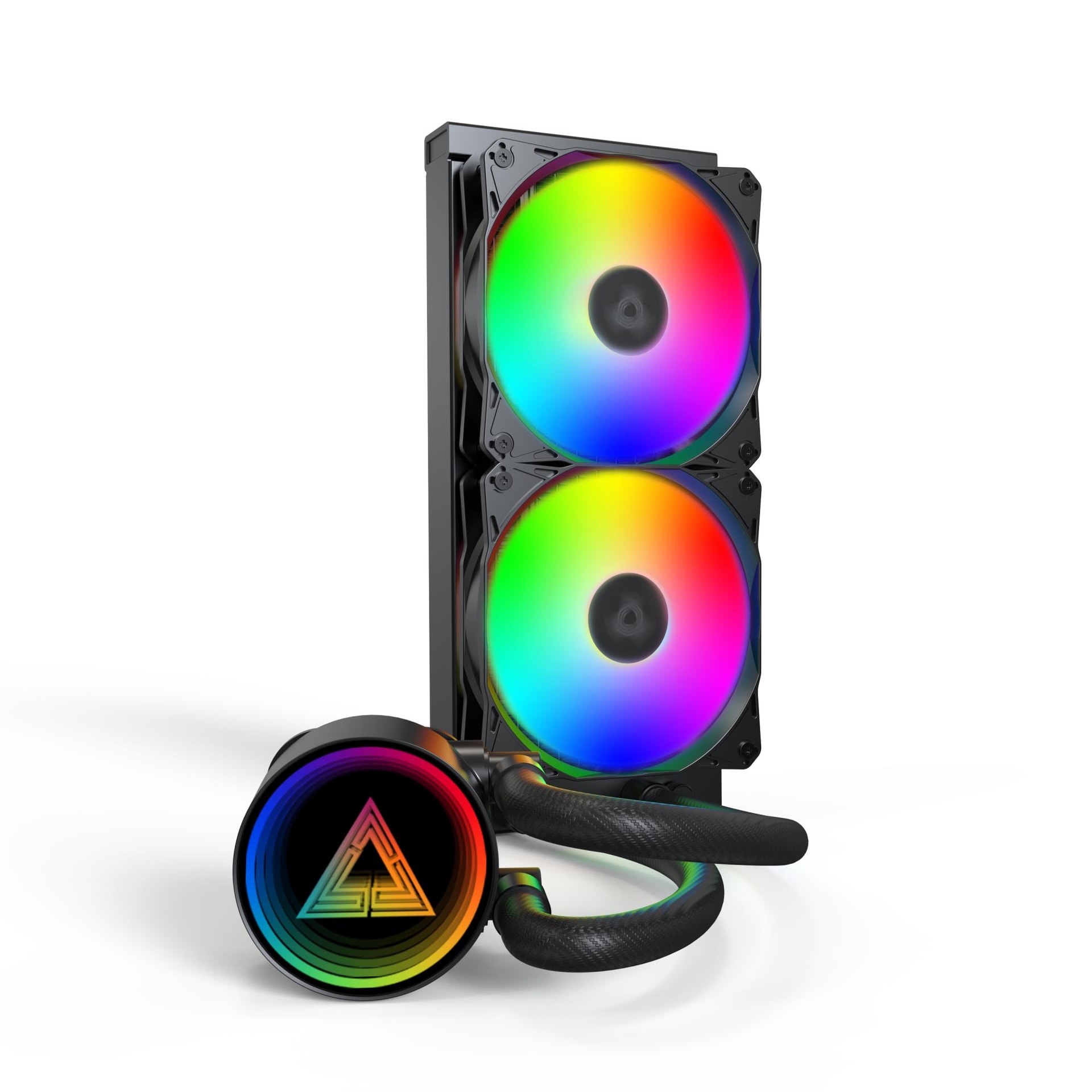 Montech LightFlow ARGB 240 AIO liquid cooler, black
