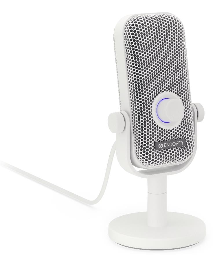 ENDORFY Solum Voice S White USB-C PC Microphone Best Price