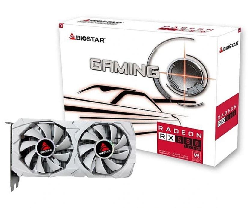 Видеокарта Biostar Radeon RX 580, 8 ГБ GDDR5