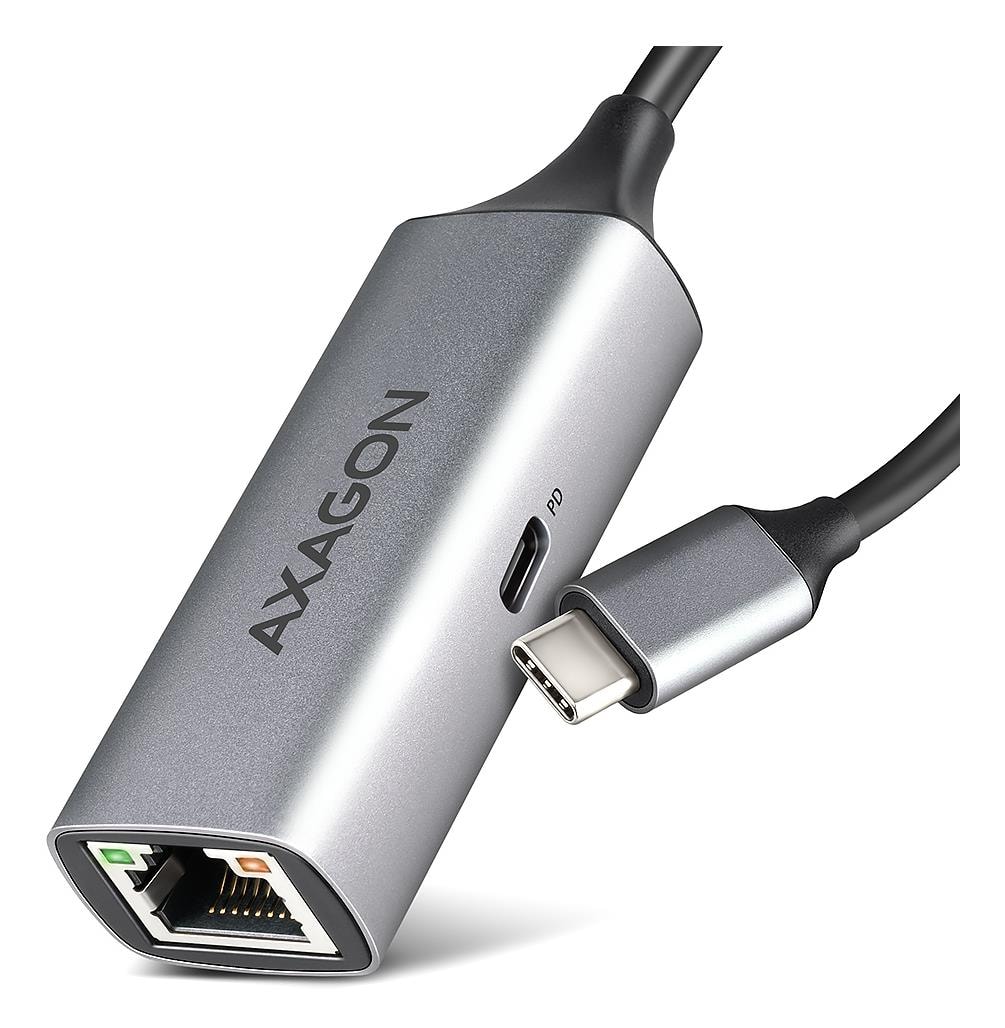 AXAGON ADE-TXPD USB-C Gigabit Network Adapter with Power Delivery