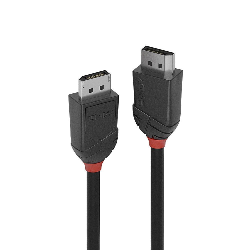 LINDY DisplayPort 2m must soodsa hinnaga 4K kaabel
