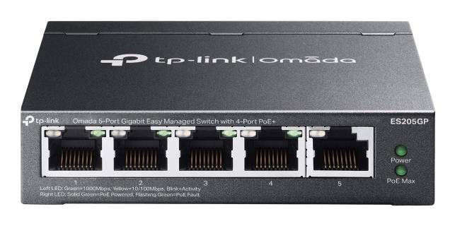 TP-LINK ES205G 5-pordiline hallatav Gigabit switch