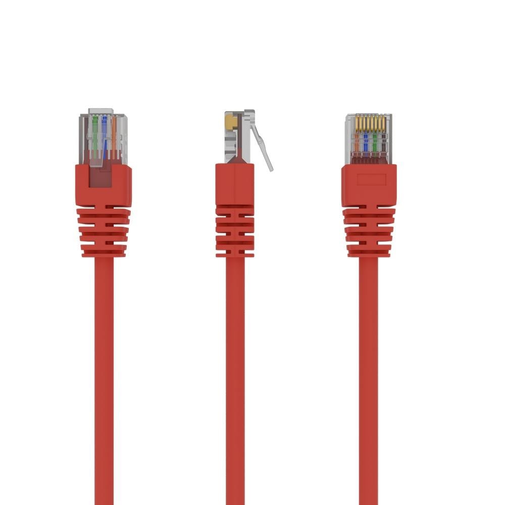 GEMBIRD PP12-3M/R Cat5e UTP Patch Cable 3 m Red